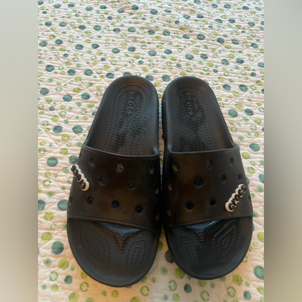 Croc Slides- Worn Once
